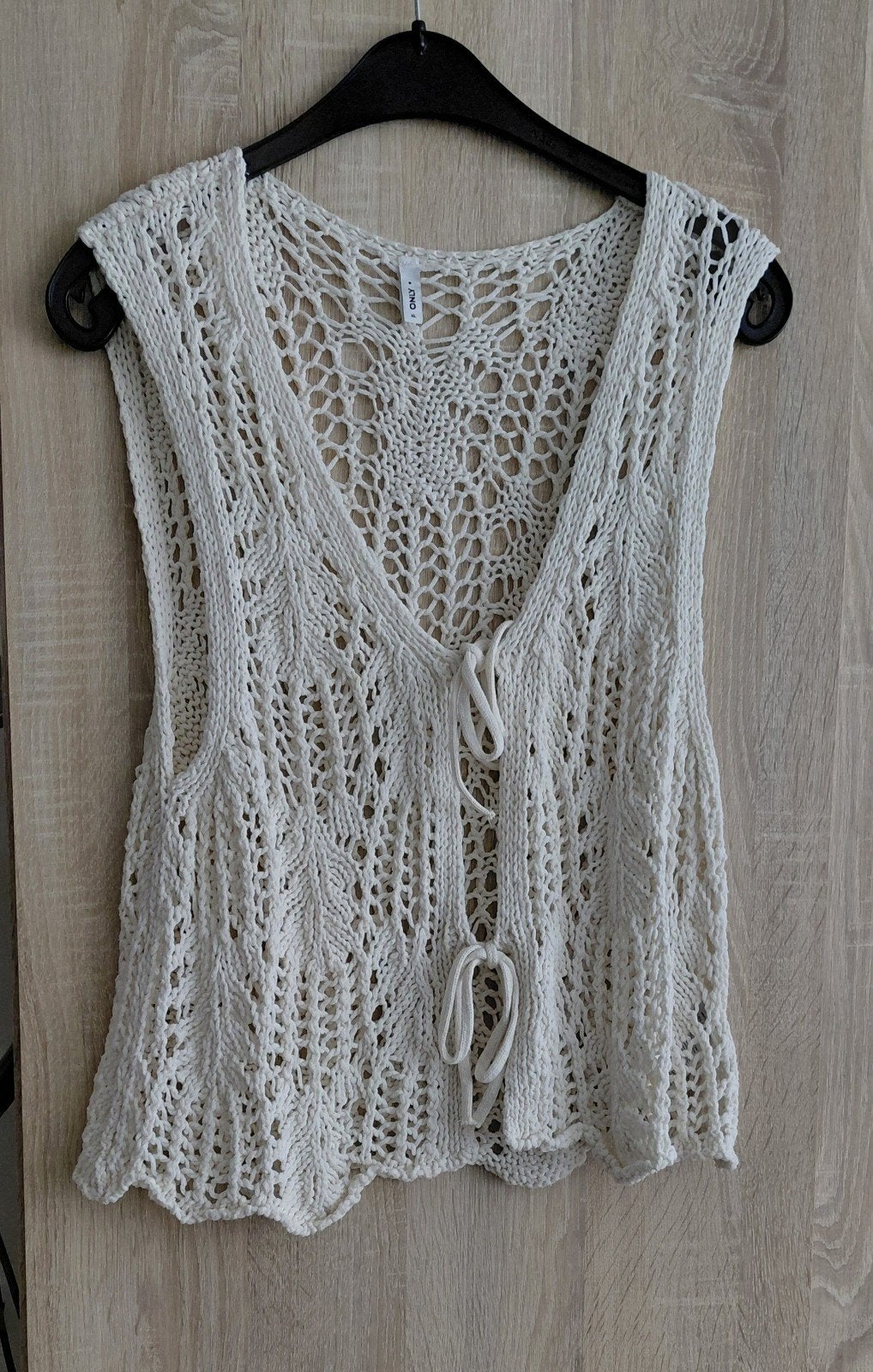 Only gehaakt vestje maat XL, Only, Wit, Maat 46/48 (XL) of groter, Ophalen of Verzenden