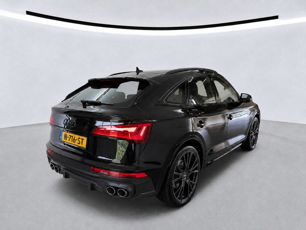 Audi Q5 Sportback 50 TFSI e S edition S-Line | Luchtvering |, Auto's, Audi, Automaat, Gebruikt, 4 cilinders, Zwart