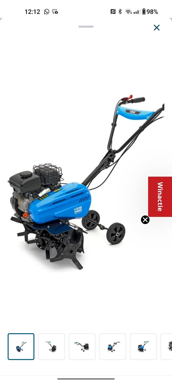 HBM Benzine Tuinfrees - Nieuw in doos, Ophalen, Nieuw, Overige soorten, HBM