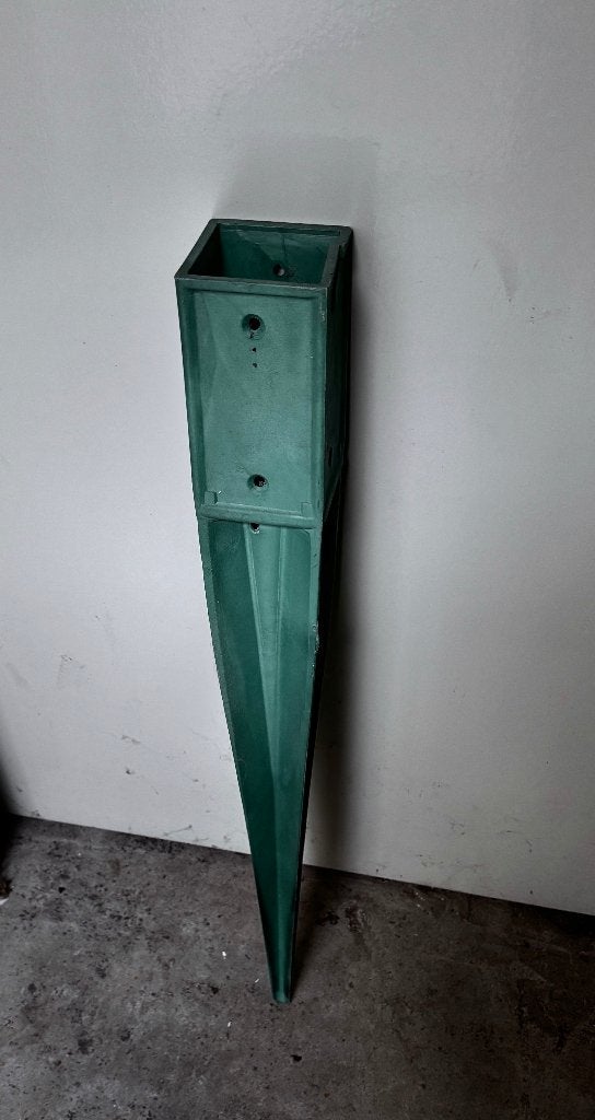Grondanker Groen kunststof 76 cm hoog, Ophalen, Gebruikt, 50 tot 100 mm, Overige typen