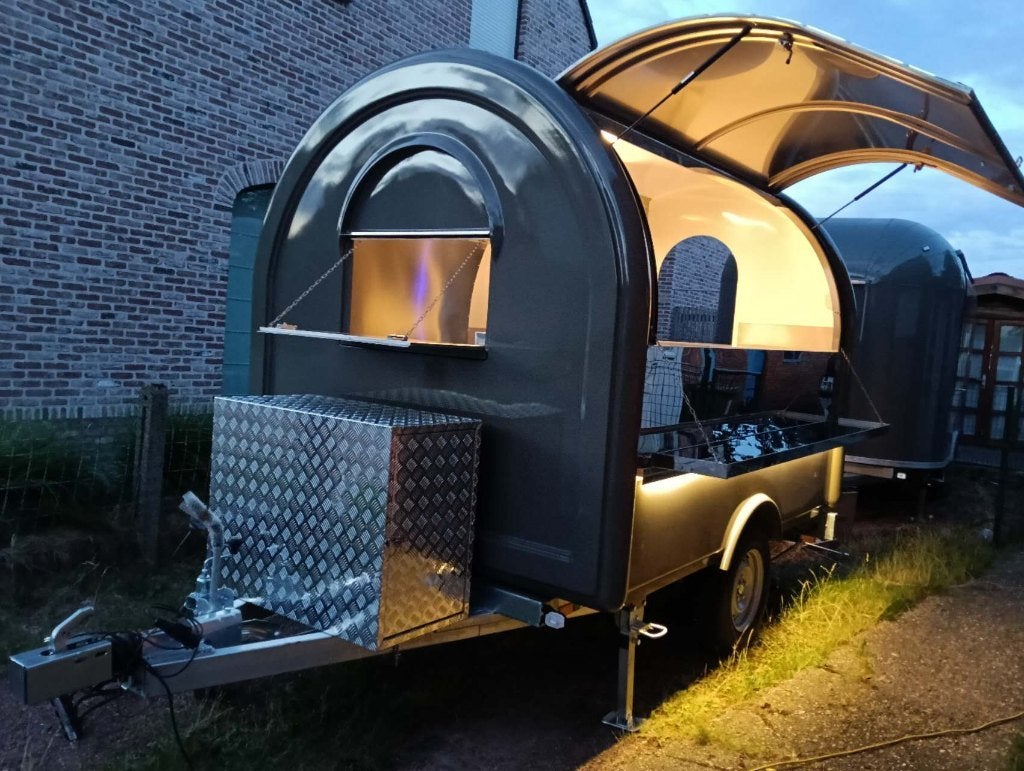 Nieuwe Foodtrailer L 2,8 m – EU COC – Direct Beschikbaar, Ophalen of Verzenden, Nieuw