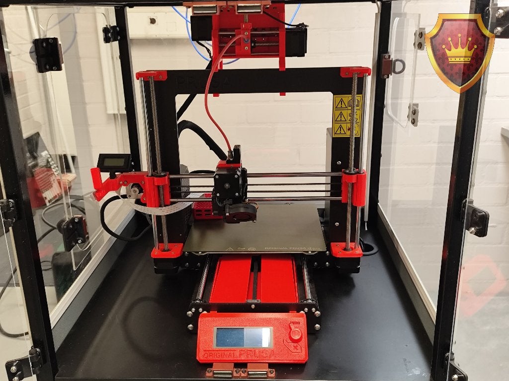 Prusa I3 MK3S 3D-printer met MMU3 inlusief 6x filament, Computers en Software, 3D Printers, Gebruikt, Nvt, Filament, Nvt