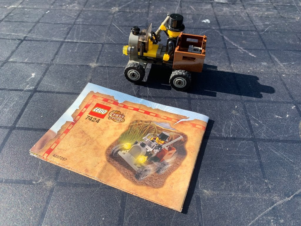 Lego Orient Expedition 7424: Black Cruiser, Kinderen en Baby's, Gebruikt, Overige thema's, Lego, Ophalen of Verzenden