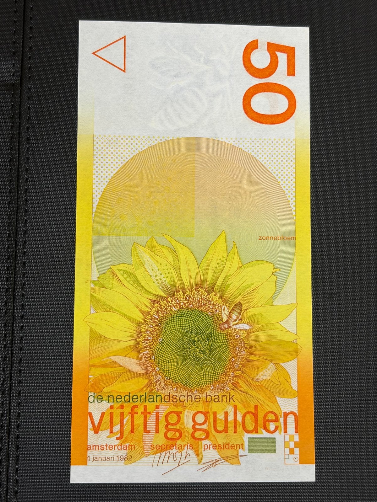 Zonnebloem 50 gulden biljet - Nederlands bankbiljet, Postzegels en Munten, Bankbiljetten | Nederland, Verzenden, 50 gulden, Los biljet