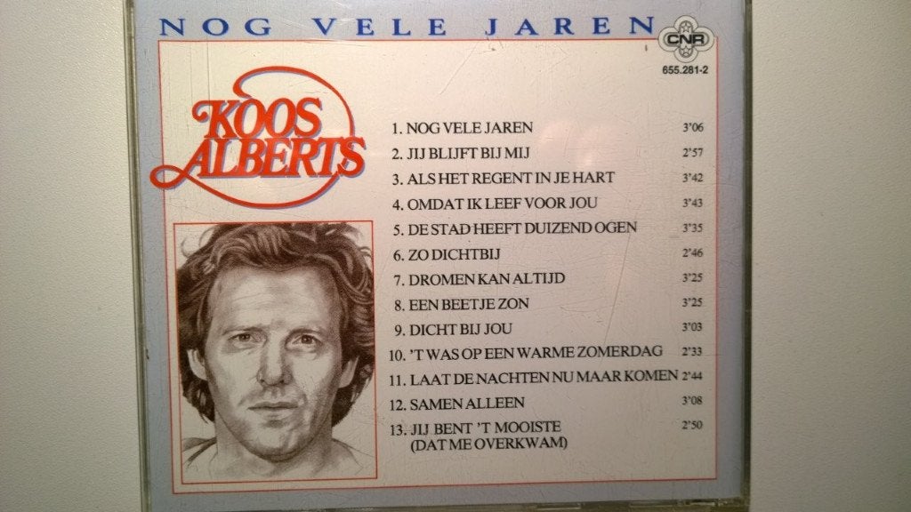 Koos Alberts - Nog Vele Jaren, Ophalen of Verzenden, Zo goed als nieuw, Levenslied of Smartlap, Album