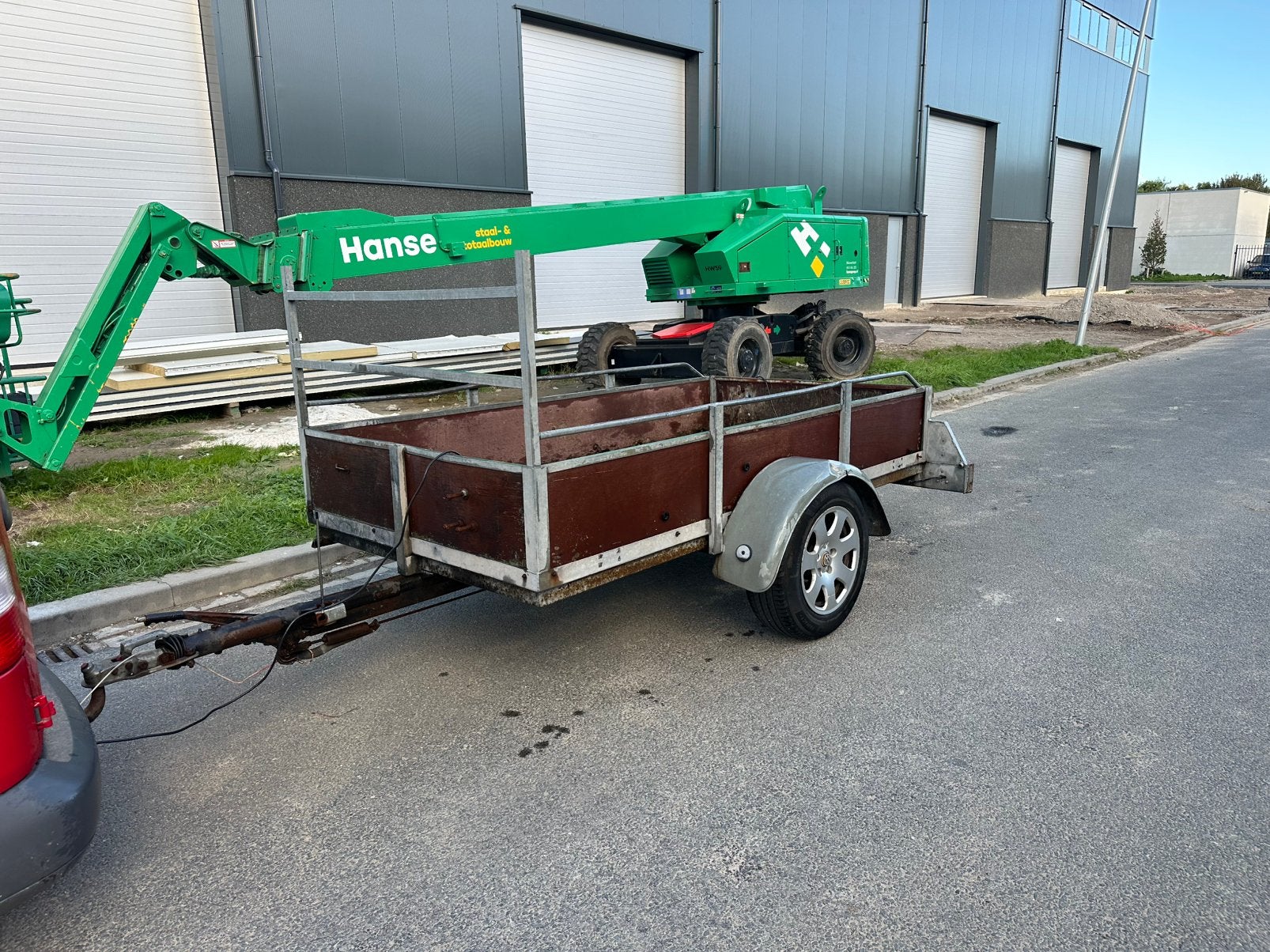 Opknapper aanhanger 750 kg., Ophalen, Gebruikt