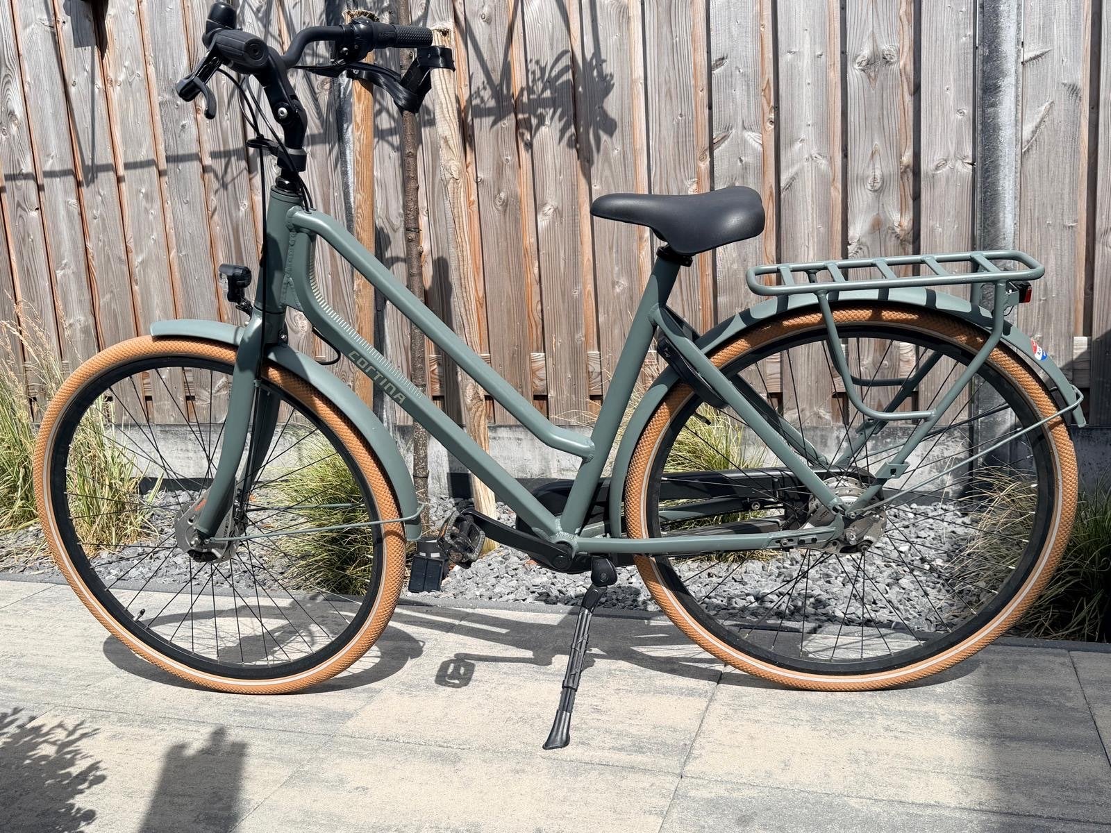 Cortina Foss Damesfiets - Zo goed als nieuw, 53 tot 56 cm, Versnellingen, Zo goed als nieuw, Schijfrem
