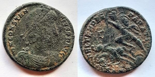 Romeinse munt Constantius II, S4003, Verzenden, Overige landen