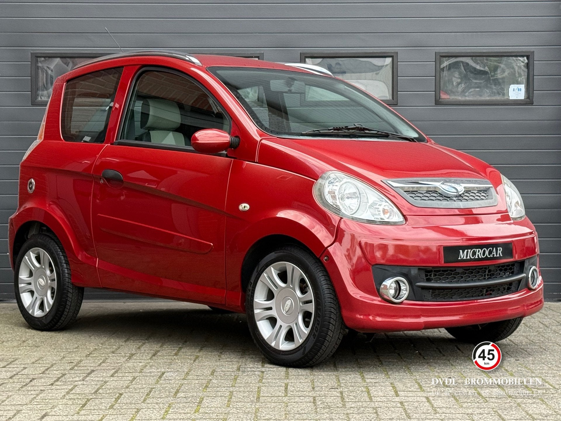 Microcar M.GO SXI Brommobiel 45km 2009 1eig 7dkm NIEUWSTAAT!, Gebruikt, Microcar