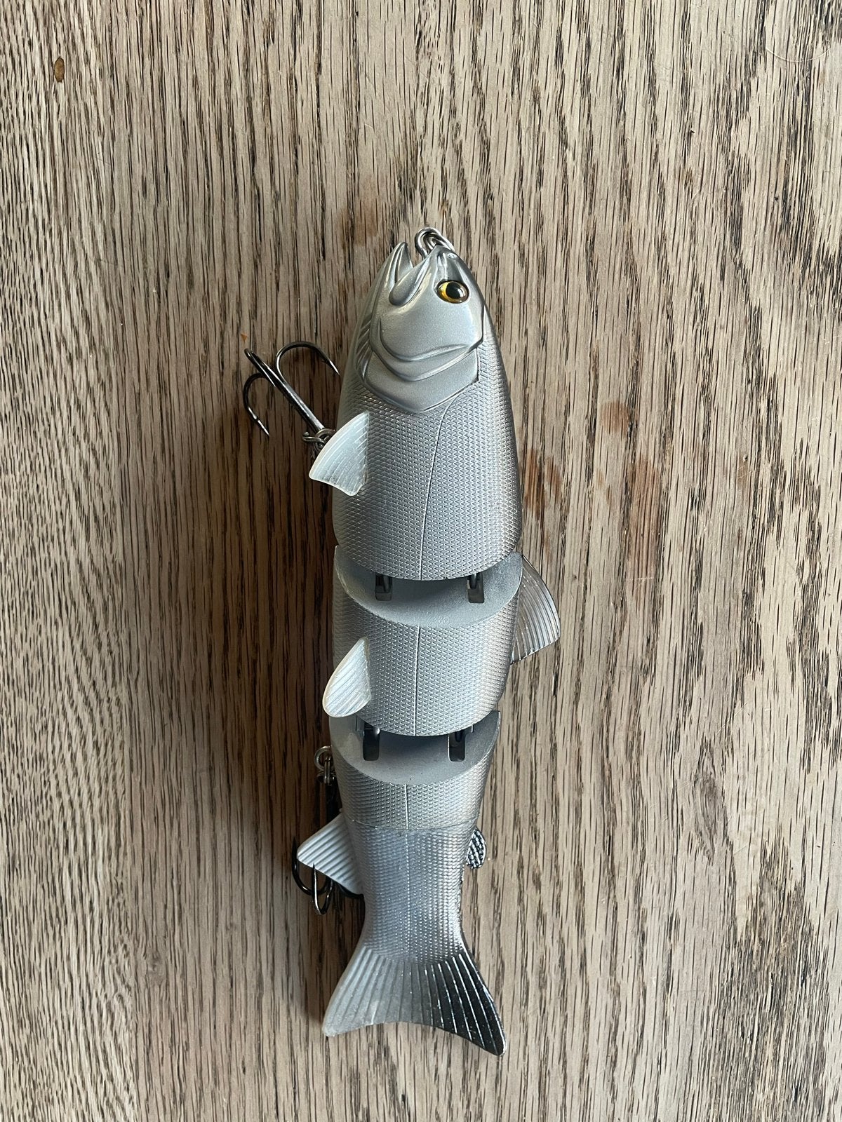 Set van 4 kunstaas: Swimbait, pluggen en crankbait, Verzenden, Gebruikt, Kunstaas