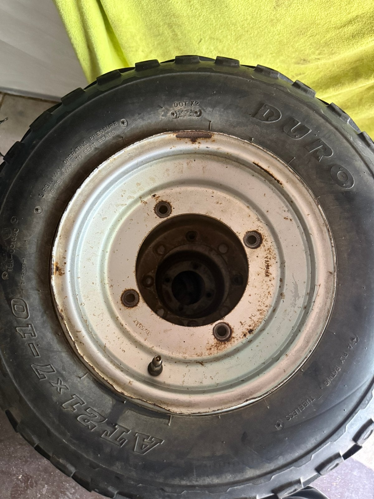 Quad velgen yamaha blaster, Ophalen, Gebruikt