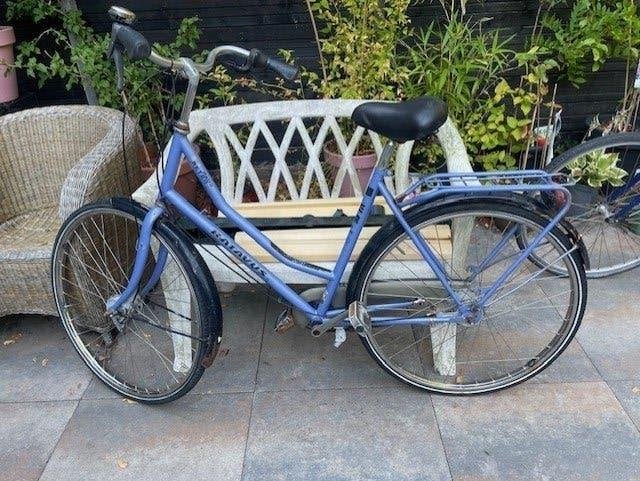 Partij damesfietsen met naafversnelling, Ophalen, Gebruikt, Versnellingen, 56 cm of meer
