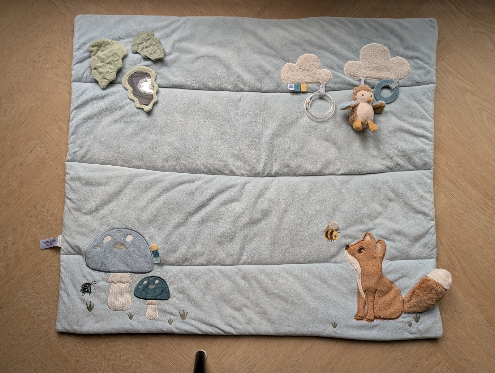 Little Dutch Boxkleed Forest Friends Lichtblauw, Ophalen of Verzenden, Zo goed als nieuw, Speelkleed
