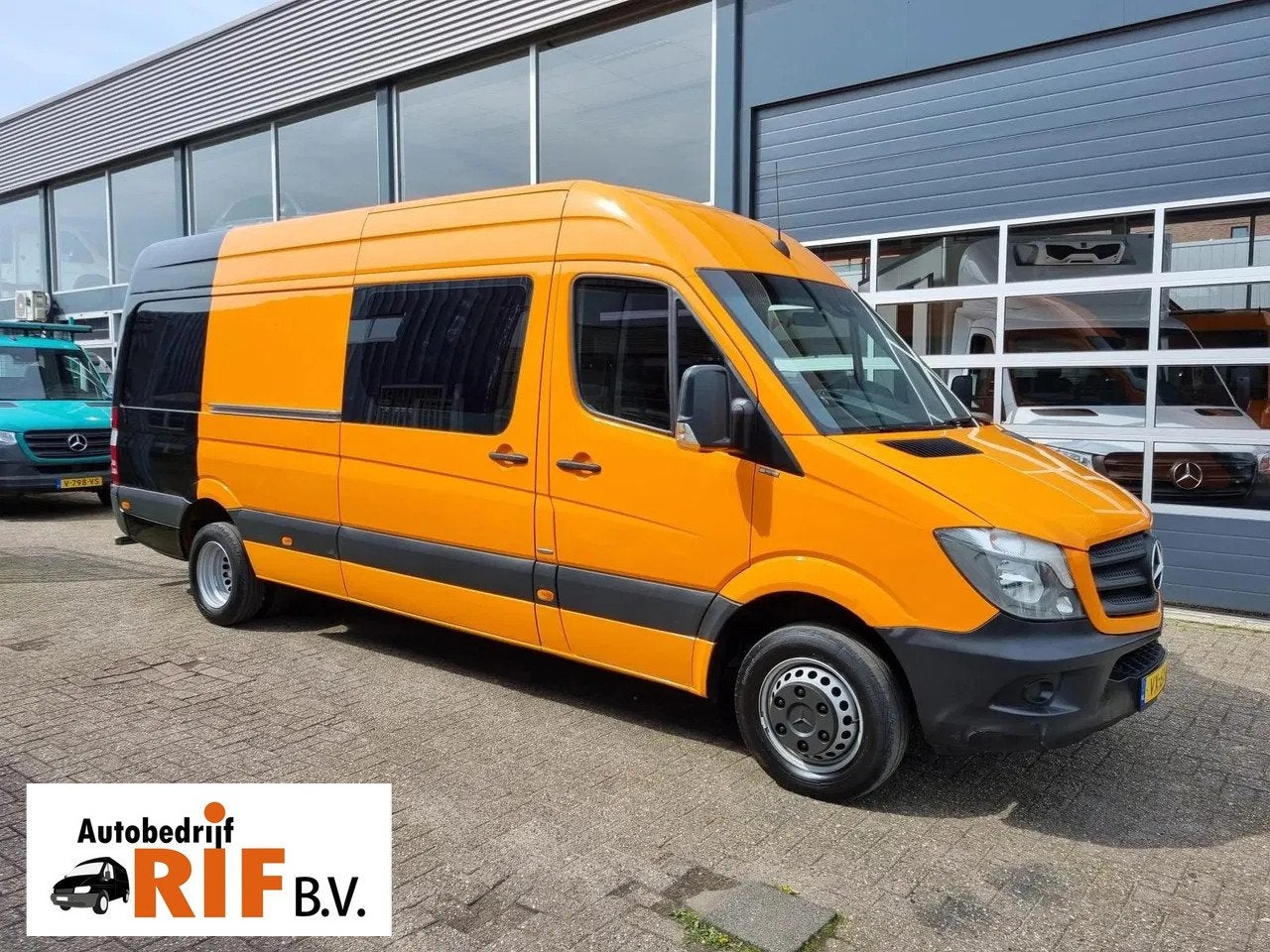 Mercedes-Benz Sprinter 513 CDI/ Doka / Multicab / Aut/ Navi/, Auto's, Automaat, Gebruikt, 129 pk, Bedrijf