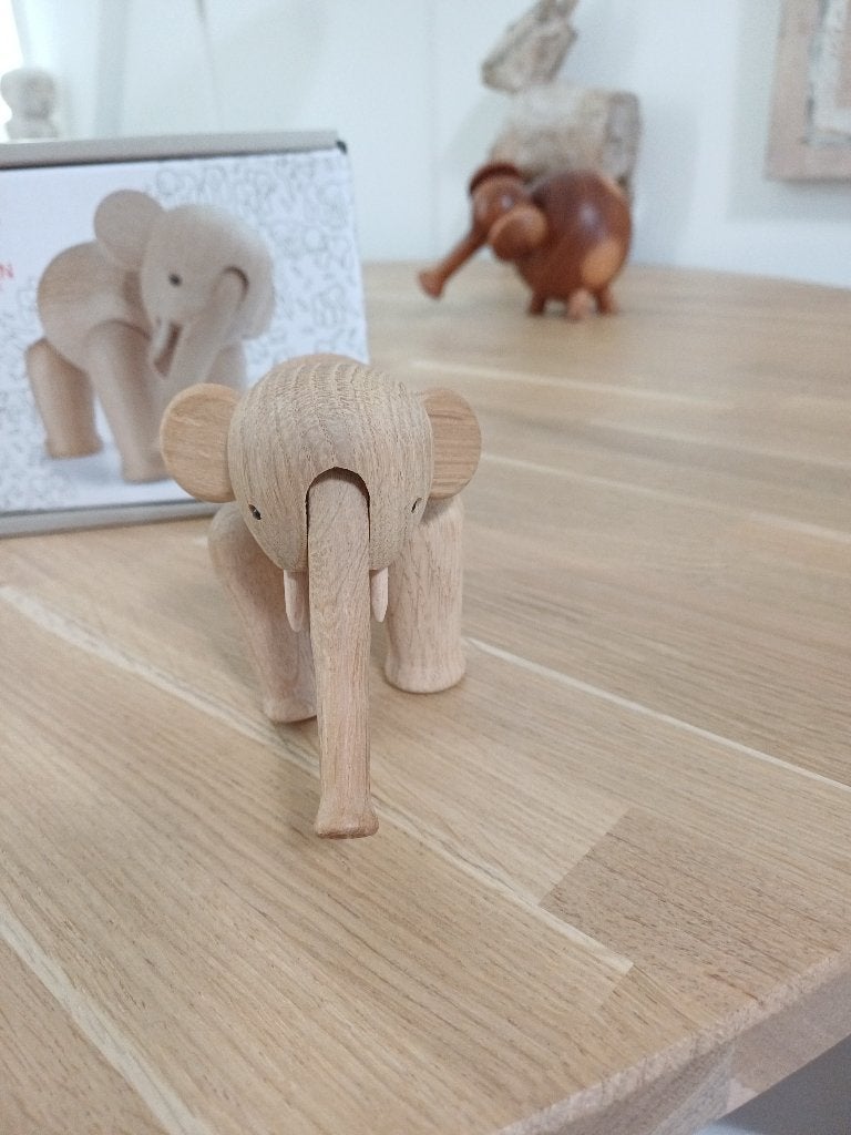 Kay bojesen olifant small nieuw, Antiek en Kunst, Kunst | Designobjecten, Hout, Beeld, Ophalen of Verzenden, Handgemaakt