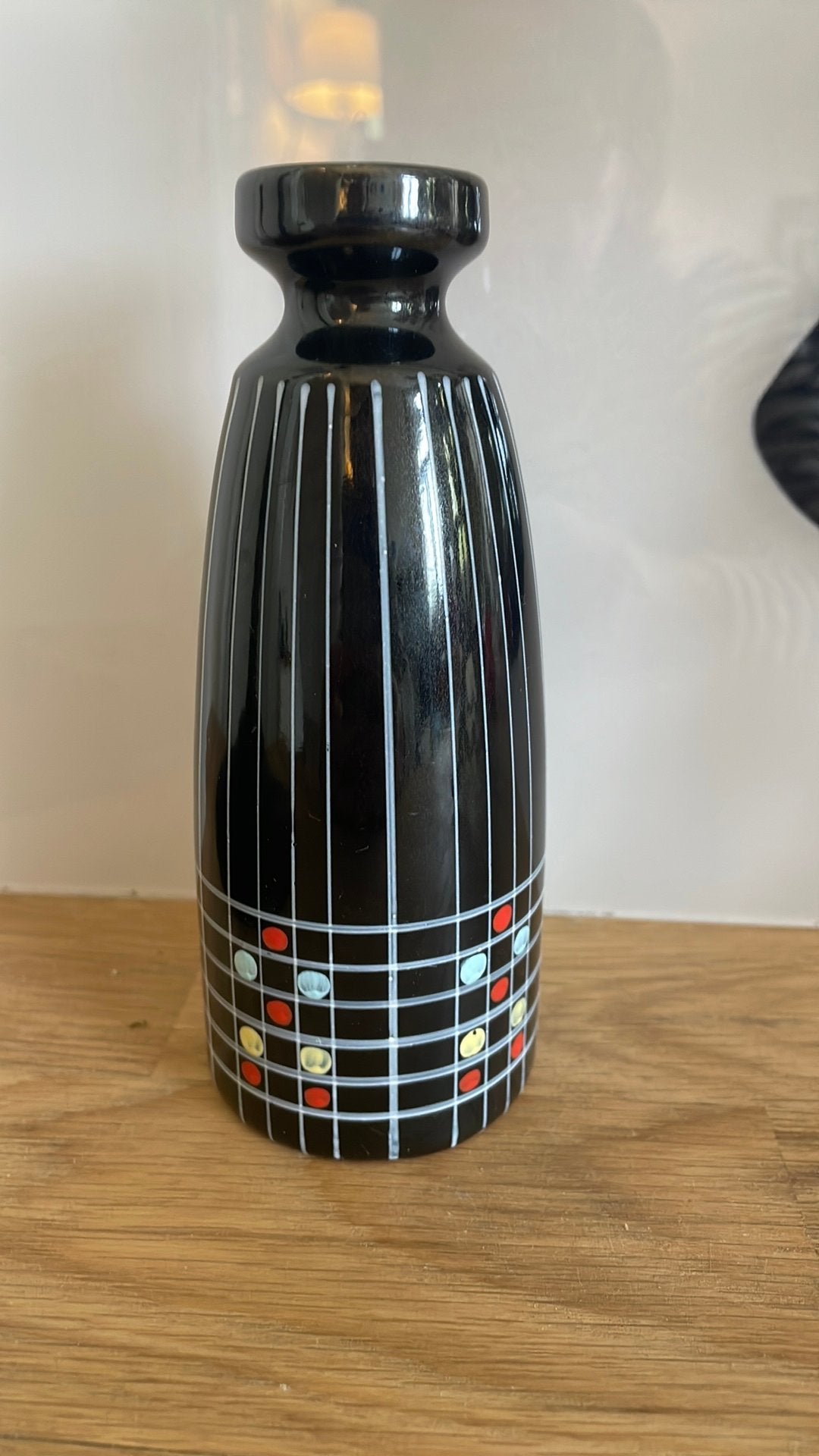 Vintage Ilkra Keramik vaas 132/15 | Mid-Century Modern, ‘50, Ophalen of Verzenden, Zo goed als nieuw