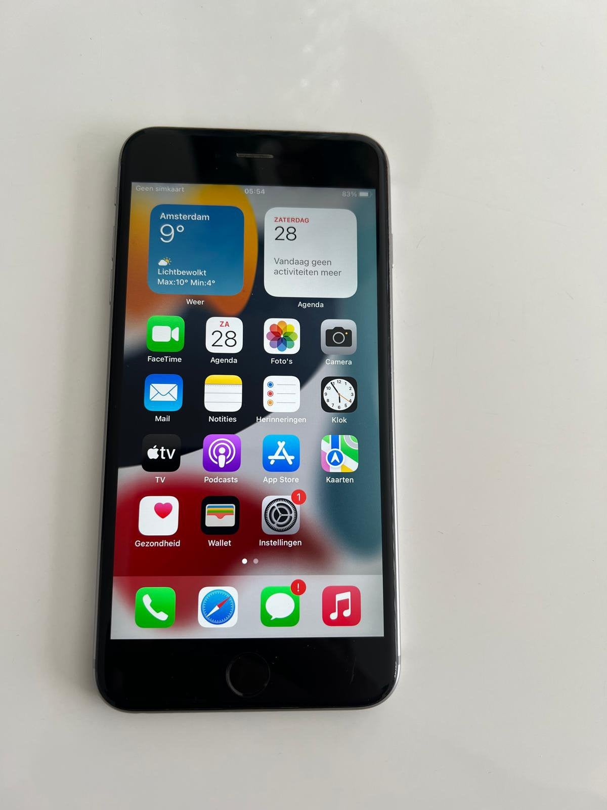 iPhone 6s – Space Grey – Werkt goed, 32 GB, Ophalen of Verzenden, Zo goed als nieuw, Grijs