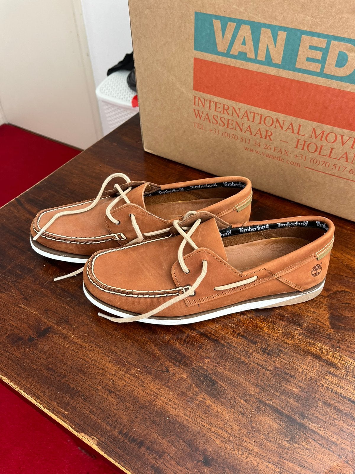 Timberland Bootschoenen, Kleding | Heren, Schoenen, Bruin, Ophalen of Verzenden, Zo goed als nieuw, Veterschoenen