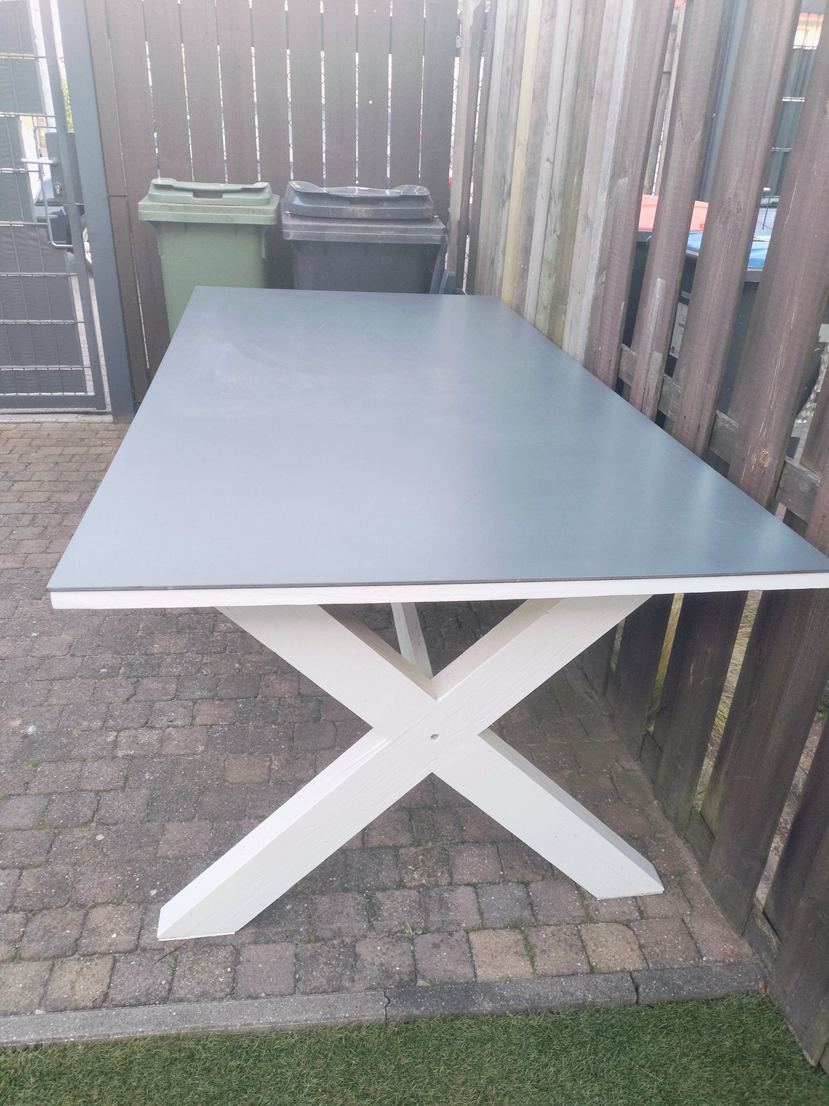 Tuintafel 200 x 100 cm, Ophalen, Zo goed als nieuw, Rechthoekig