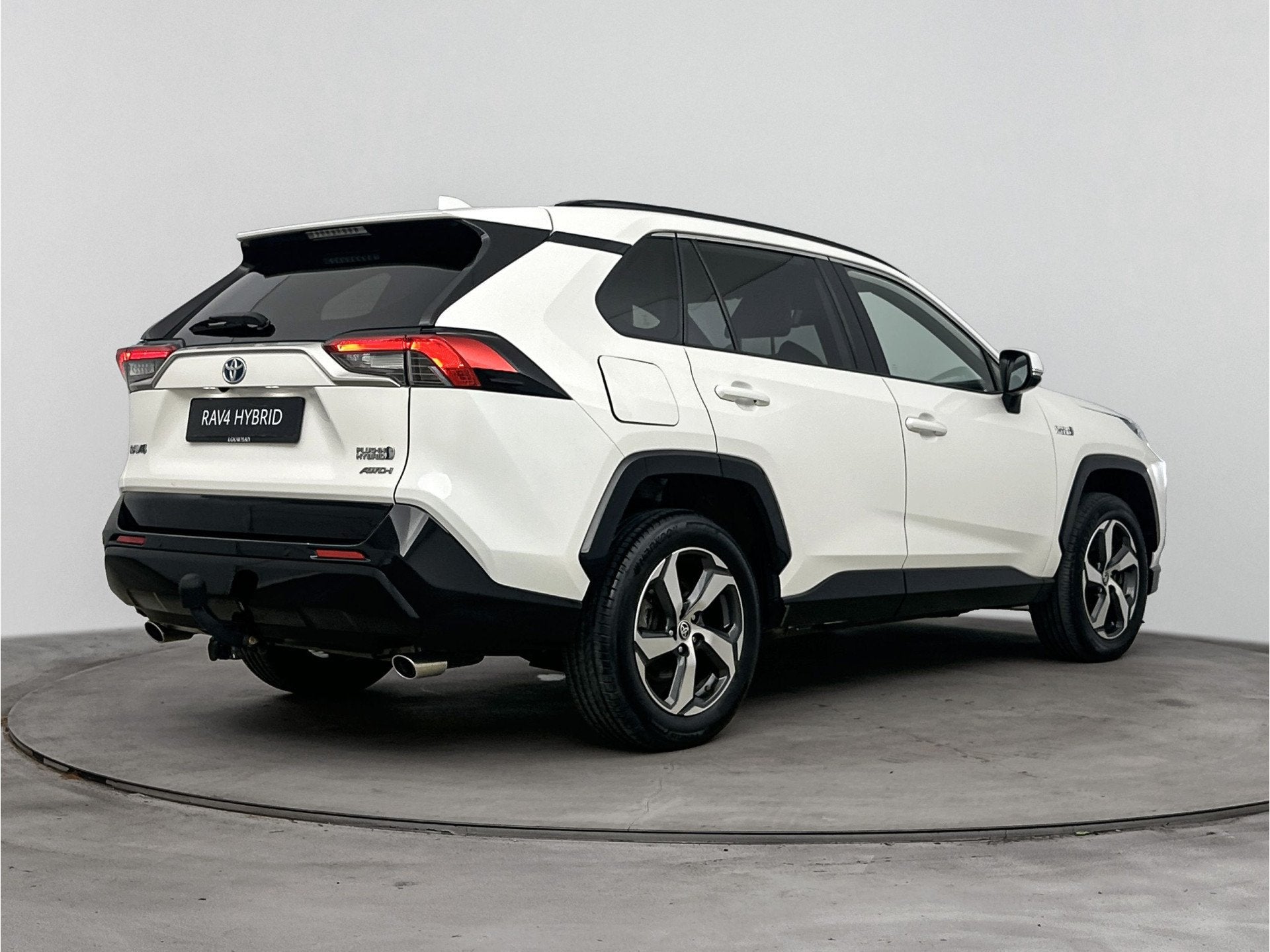 Toyota RAV4 2.5 Plug-in Hybrid AWD Style (bj 2021), Automaat, 12 maanden, Gebruikt, Zwart