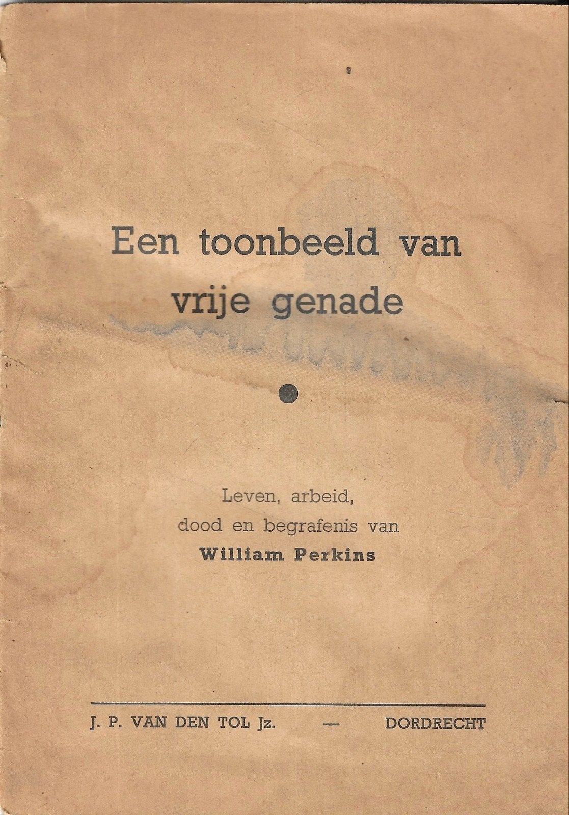 Thomas Goodwin - Een toonbeeld van vrije genade, Ophalen of Verzenden, Gelezen