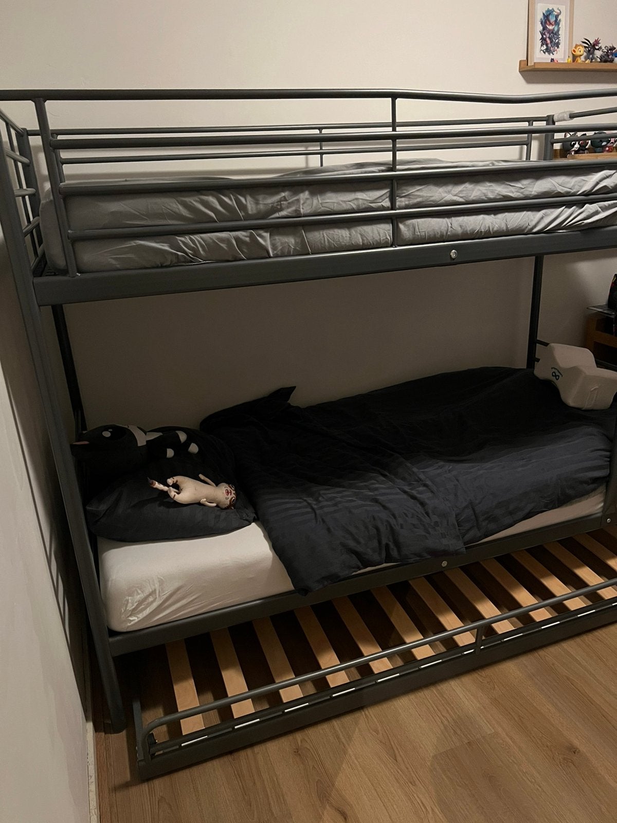 Ikea bunkbed stapelbed drie verdiepingen, Ophalen, Gebruikt, Eenpersoons, 200 cm