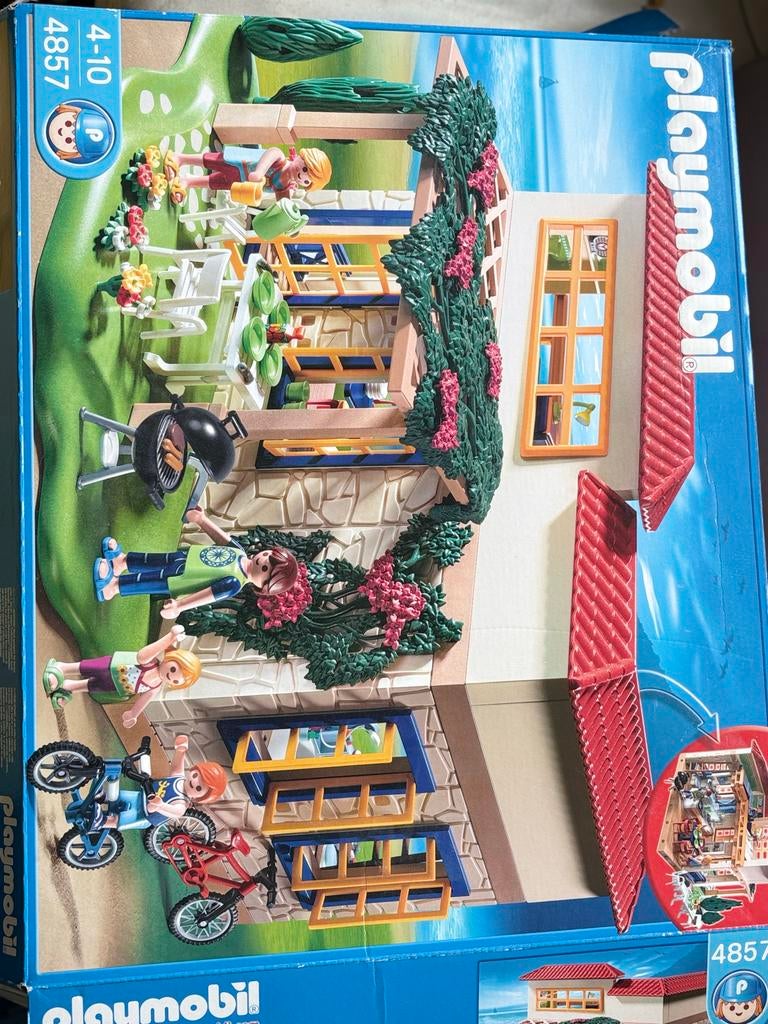 Playmobil Familiehuis 4857 met extra's, Ophalen of Verzenden, Zo goed als nieuw, Complete set