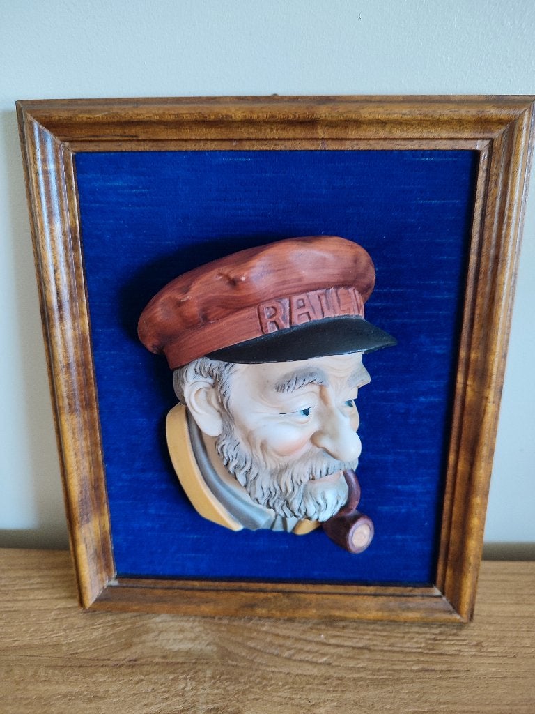 Railway Man Lefton 4713, wandplaat jaren 60, Verzenden, Gebruikt, Mens