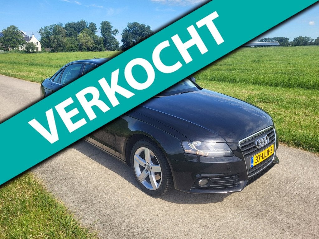 Audi A4 Limousine 1.8 TFSI navi afneembare trekhaak, Auto's, Euro 5, Gebruikt, Beige, 4 cilinders