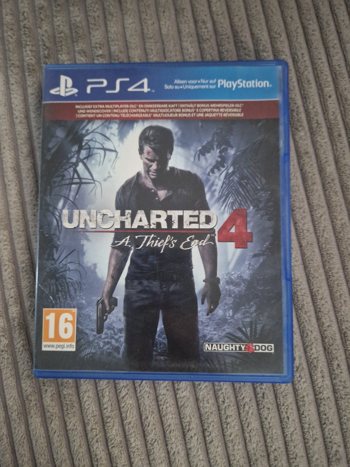 Uncharted 4: A Thief's End - PS4 (ZGAN), Avontuur en Actie, Online, 1 speler, Ophalen of Verzenden