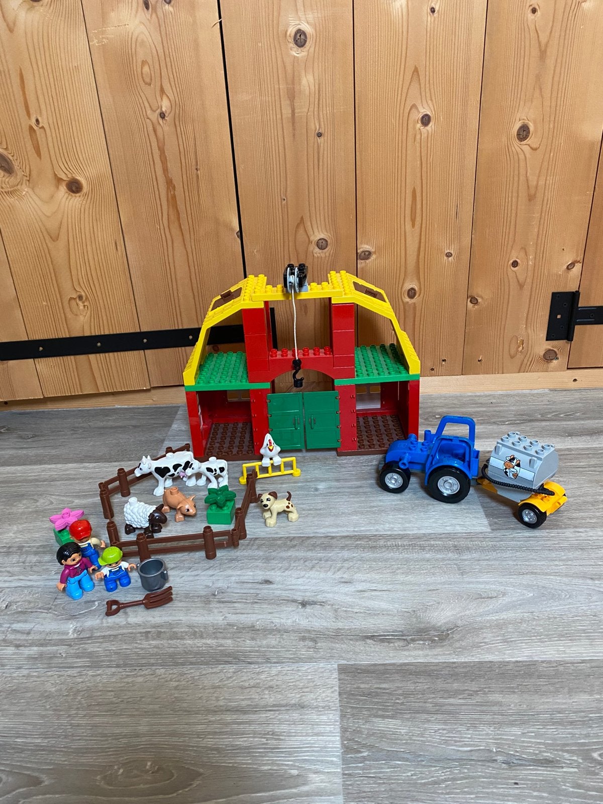 Lego Duplo grote boerderij 5649, Gebruikt, Ophalen of Verzenden, Duplo, Complete set