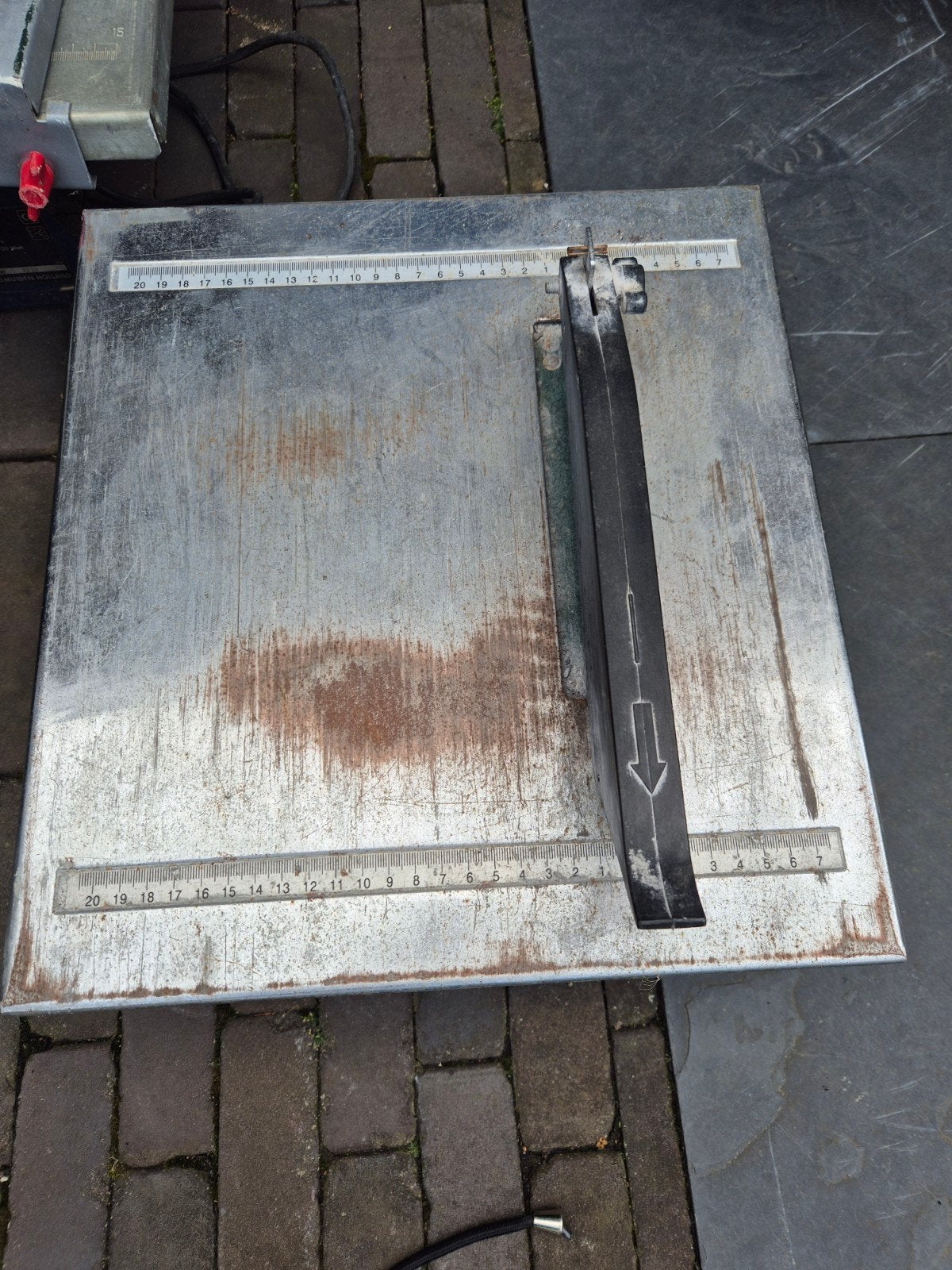 Tegelsnijder - Handmatig, Ophalen, Gebruikt, 1200 watt of meer, Overige typen