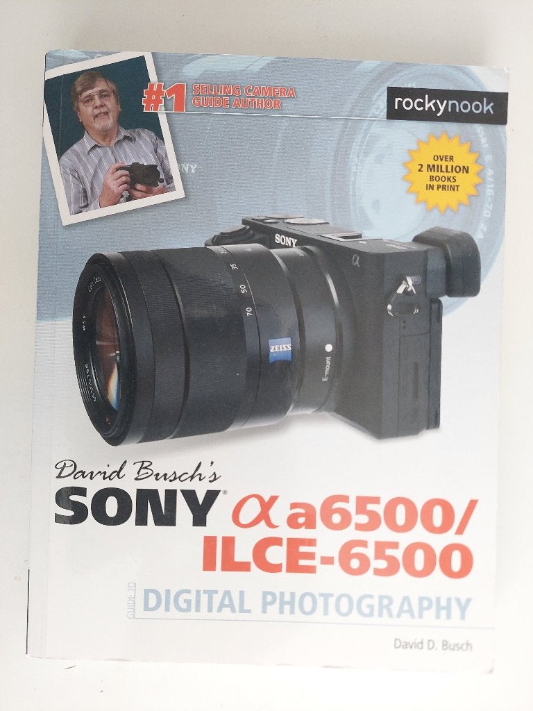 David Busch's Sony a6500, Ophalen of Verzenden, Zo goed als nieuw, David Busch, Beta
