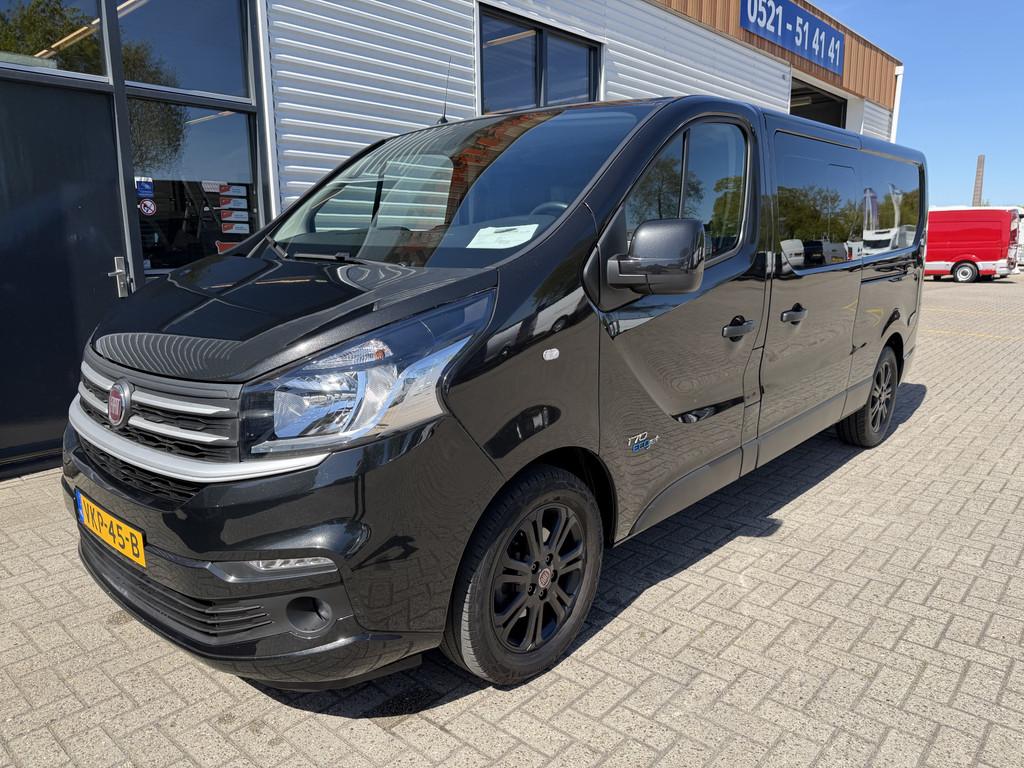 Fiat Talento 2.0 MultiJet 170pk automaat L2H1 SX DC 5 persoo, Stof, Gebruikt, 4 cilinders, Zwart