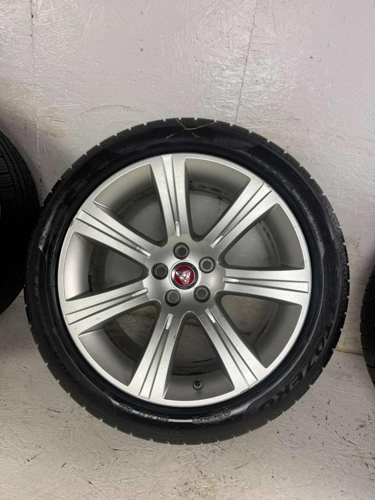 Jaguar XK X- S-Type velgen 18" 5x108 winterset XJ breedset, Auto-onderdelen, Banden en Velgen, Niet ingevuld, 18 inch, Gebruikt