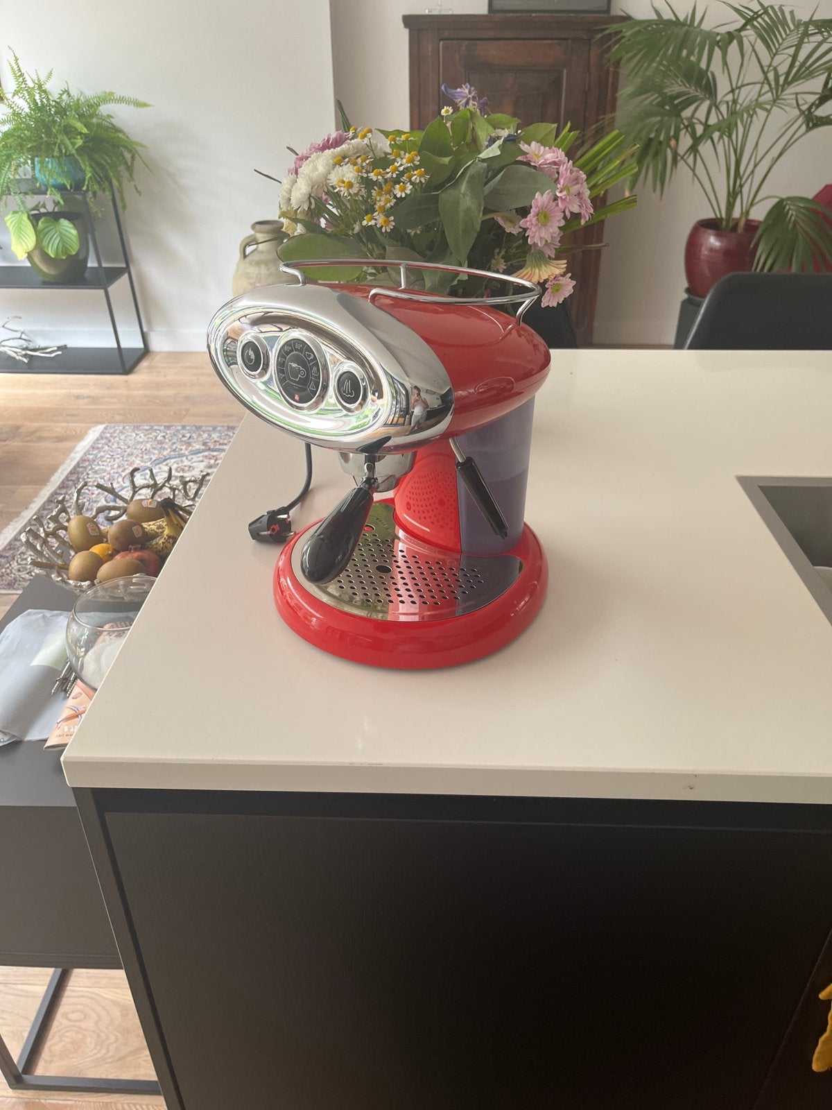 Illy X7.1 Iperespresso Koffiemachine Rood, Witgoed en Apparatuur, Stoompijpje, Koffiepads en cups, Koffiemachine, Ophalen of Verzenden