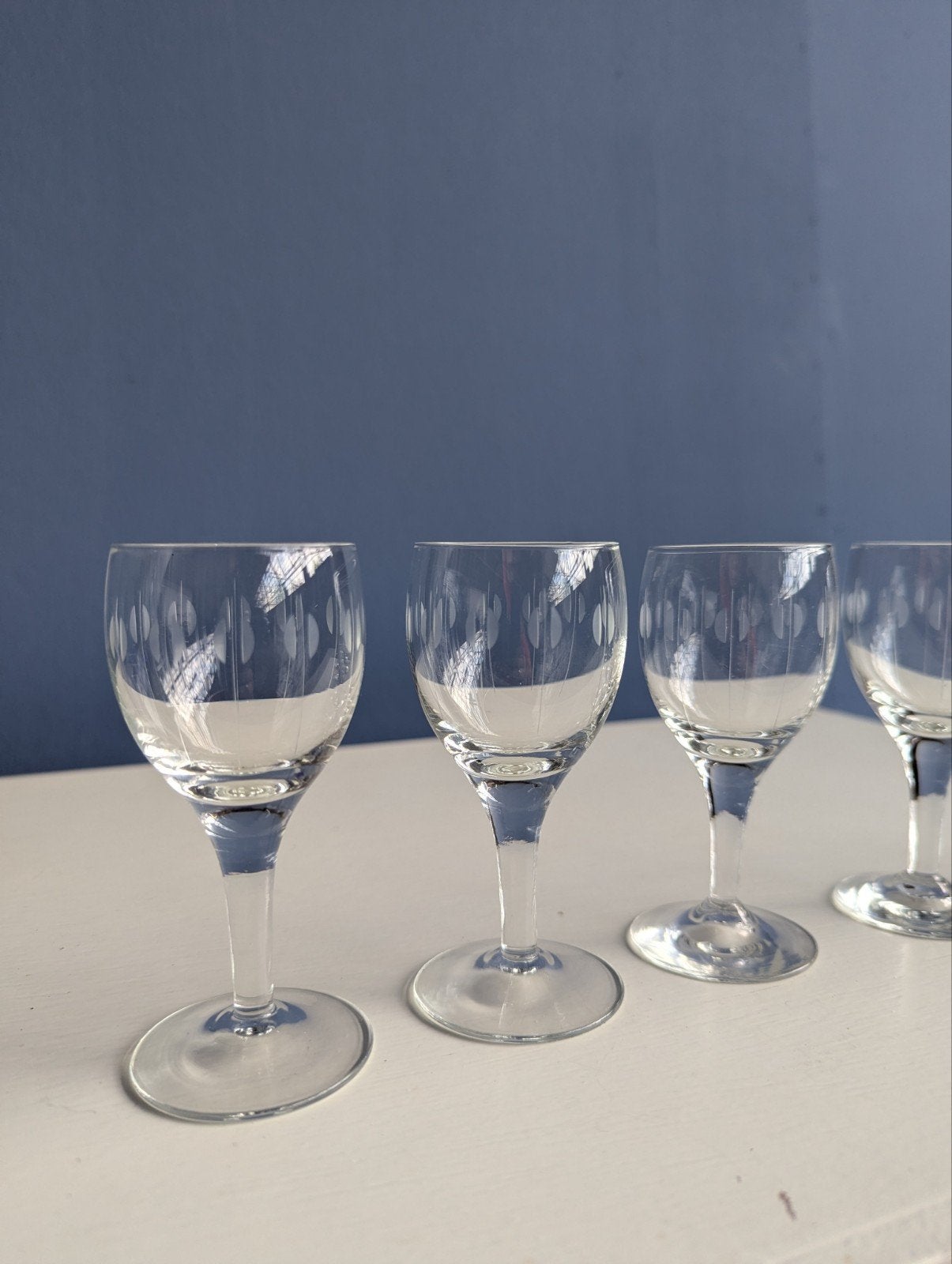 6x Holmegaard - 'Kirsten Piil' Portwijnglas, Ophalen of Verzenden, Glas, Overige stijlen, Glas of Glazen