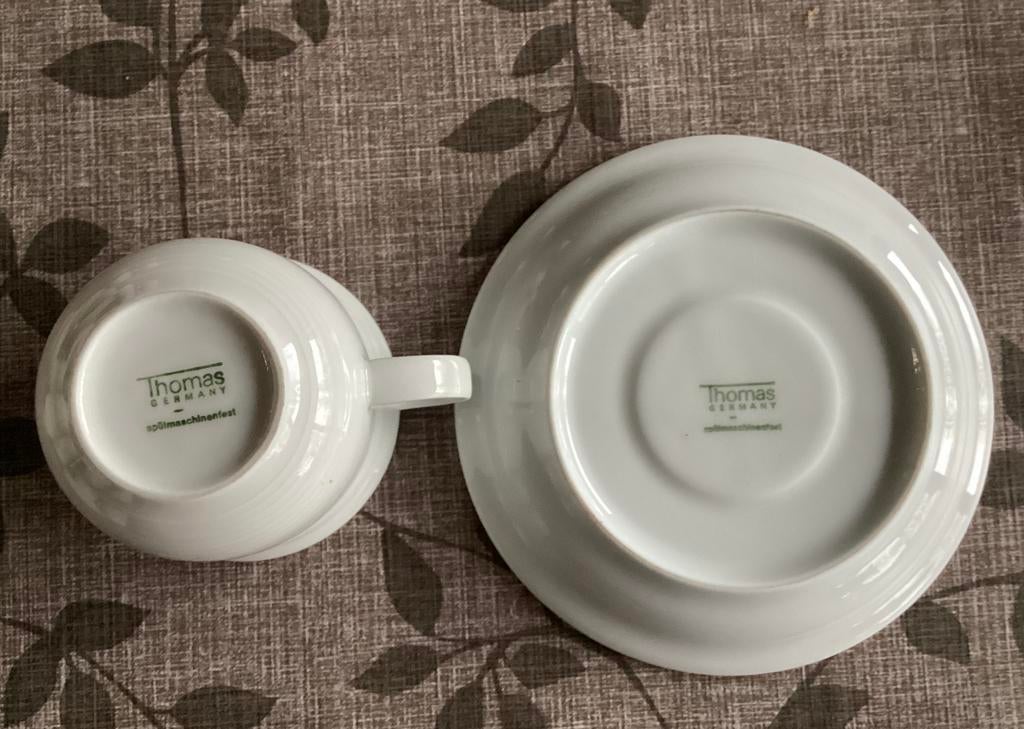 Thomas Trend expresso kopjes, Huis en Inrichting, Keuken | Servies, Ophalen of Verzenden, Zo goed als nieuw, Overige stijlen, Kop(pen) en/of Schotel(s)