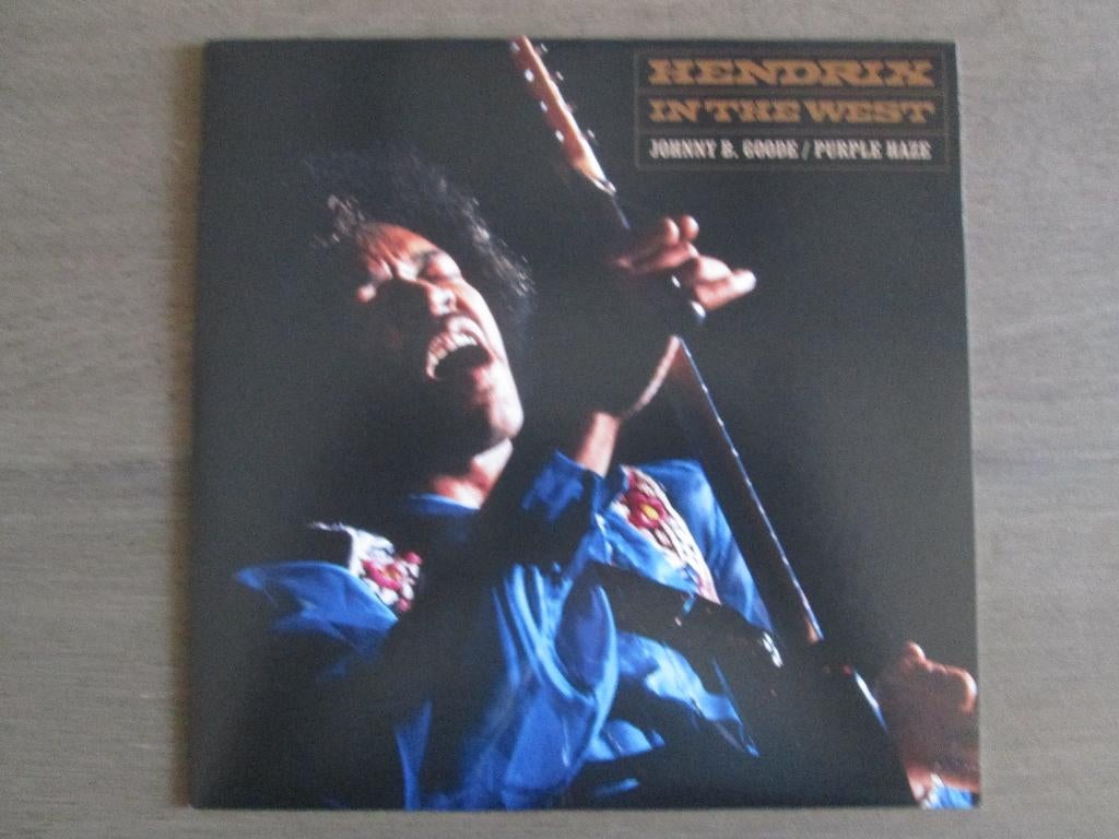 Jimi Hendrix "In The West'' - Johnny B.Goode / Purple Haze, 7 inch, Single, Ophalen of Verzenden, Pop