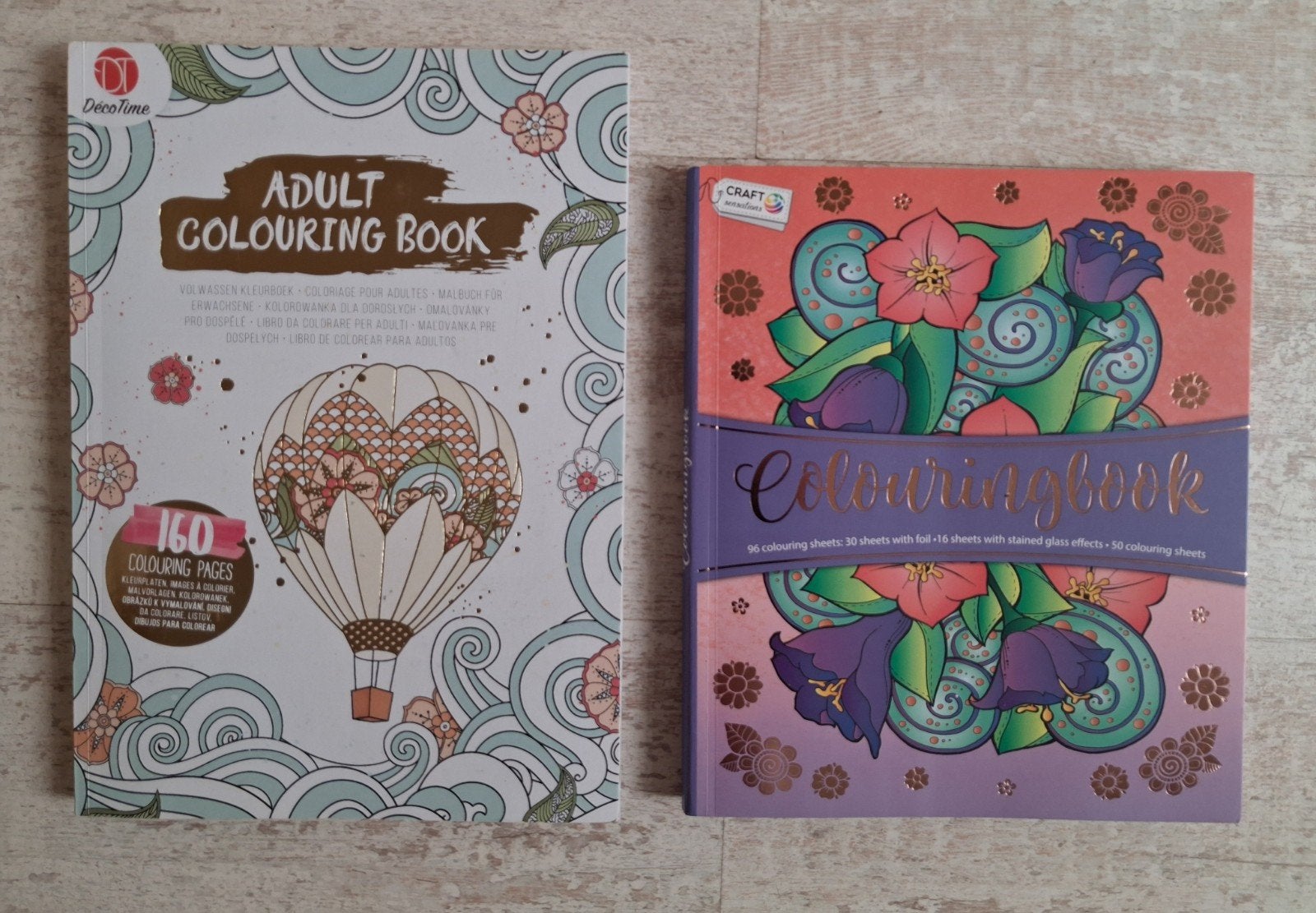 Kleurboeken voor volwassenen, 2 stuks. Nieuwstaat!, Ophalen of Verzenden, Nieuw, Overige typen