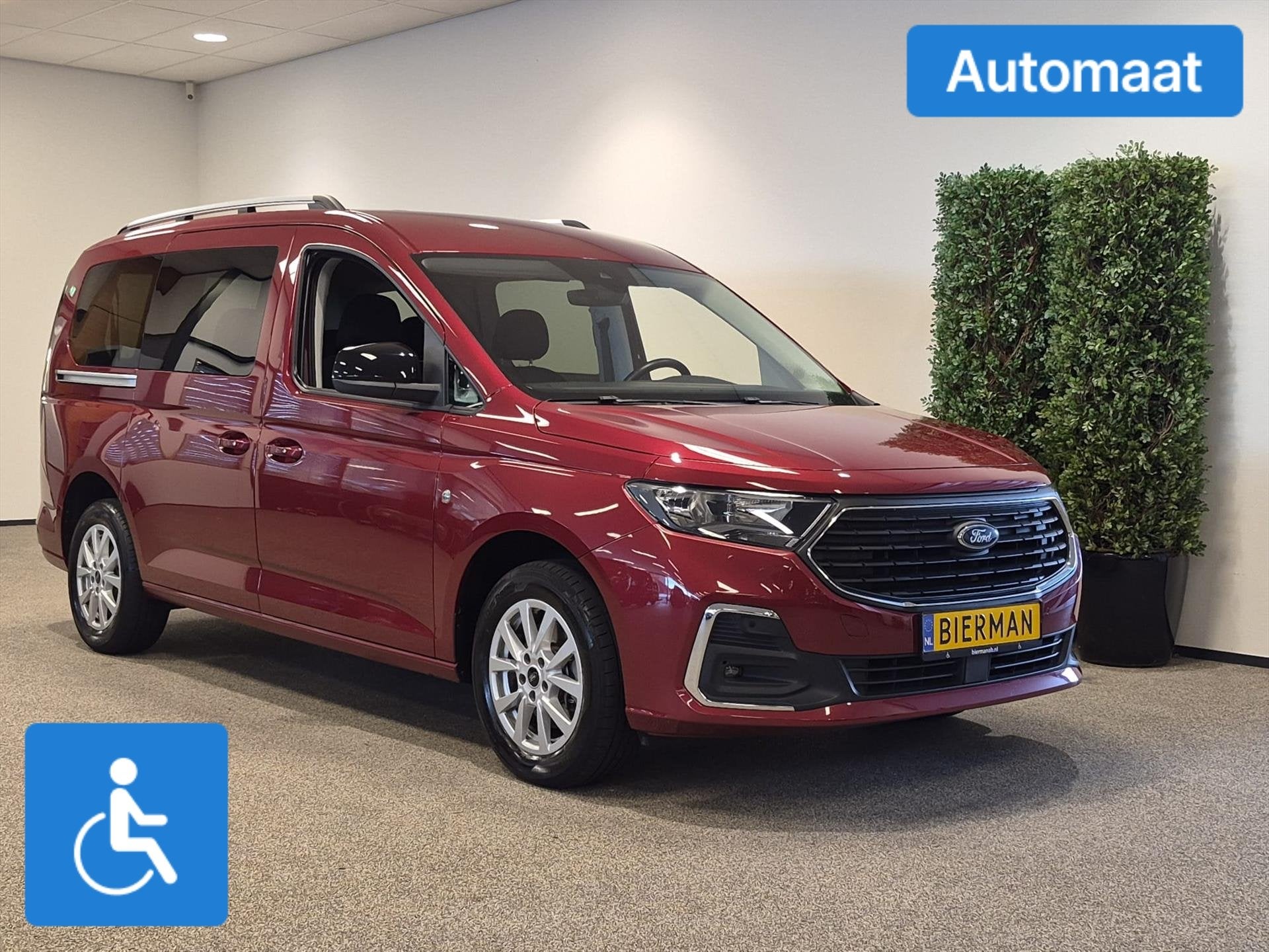 Ford Tourneo Connect L2 Rolstoelauto Automaat 5+1, Automaat, 12 maanden, Stof, Bedrijf