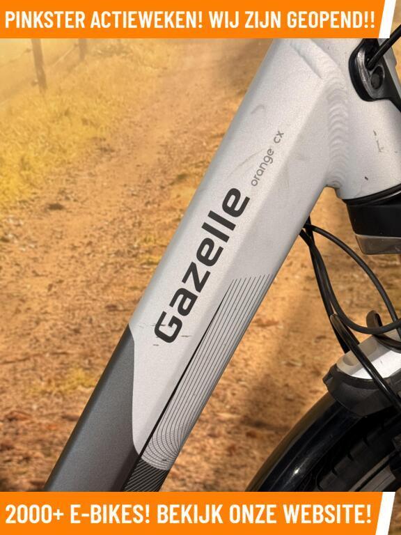 Gazelle Orange CX Elektrische fiets met BOSCH midden motor!, Fietsen en Brommers, Elektrische fietsen, Gazelle, Ophalen of Verzenden