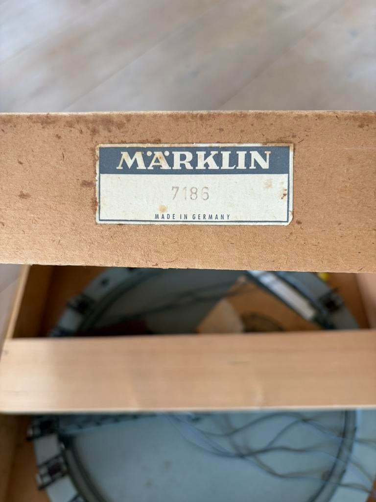 Marklin 7186 draaischijf, Ophalen of Verzenden, Zo goed als nieuw, Elektrisch, Overige soorten