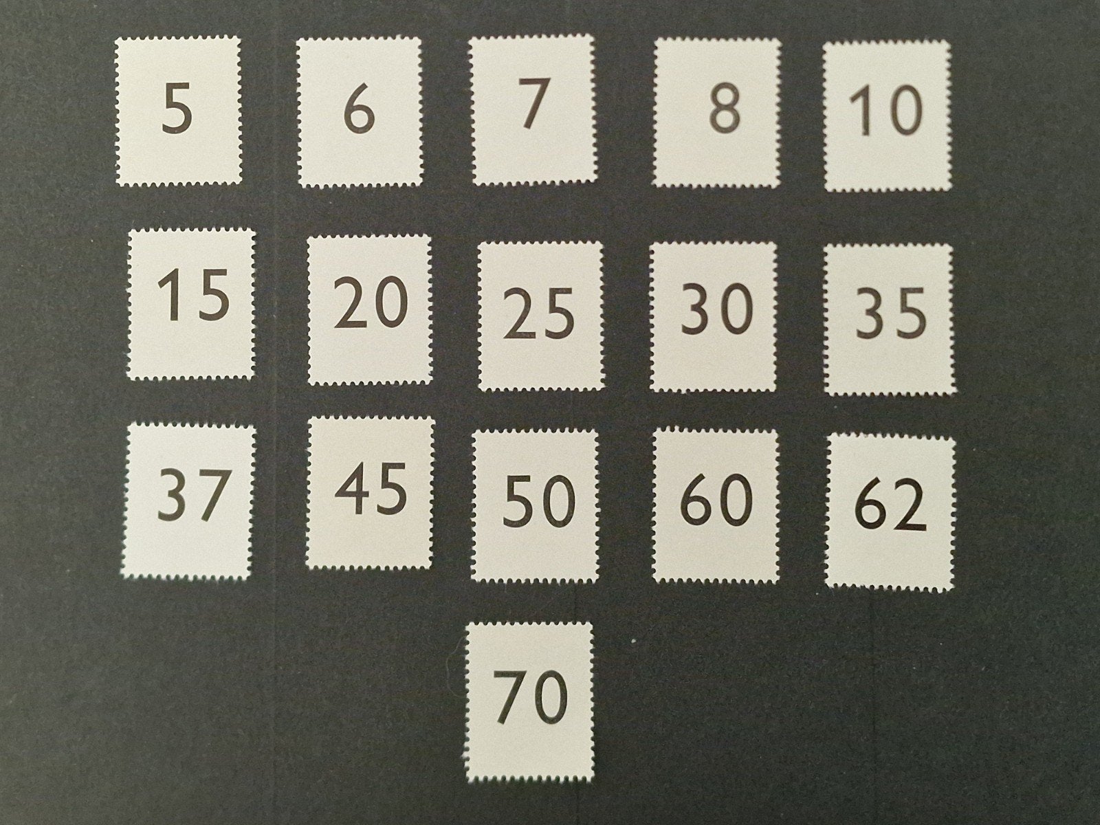 16 verschillende test zegels Nederland, Ophalen of Verzenden