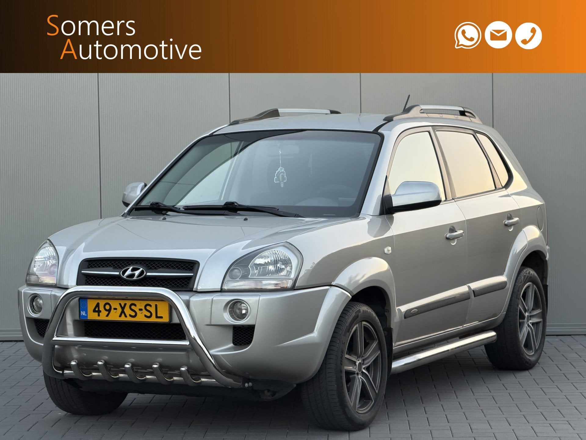 Hyundai Tucson 2.0i Style | Climate Control | Trekhaak, Auto's, Gebruikt, Zwart, 4 cilinders, Handgeschakeld