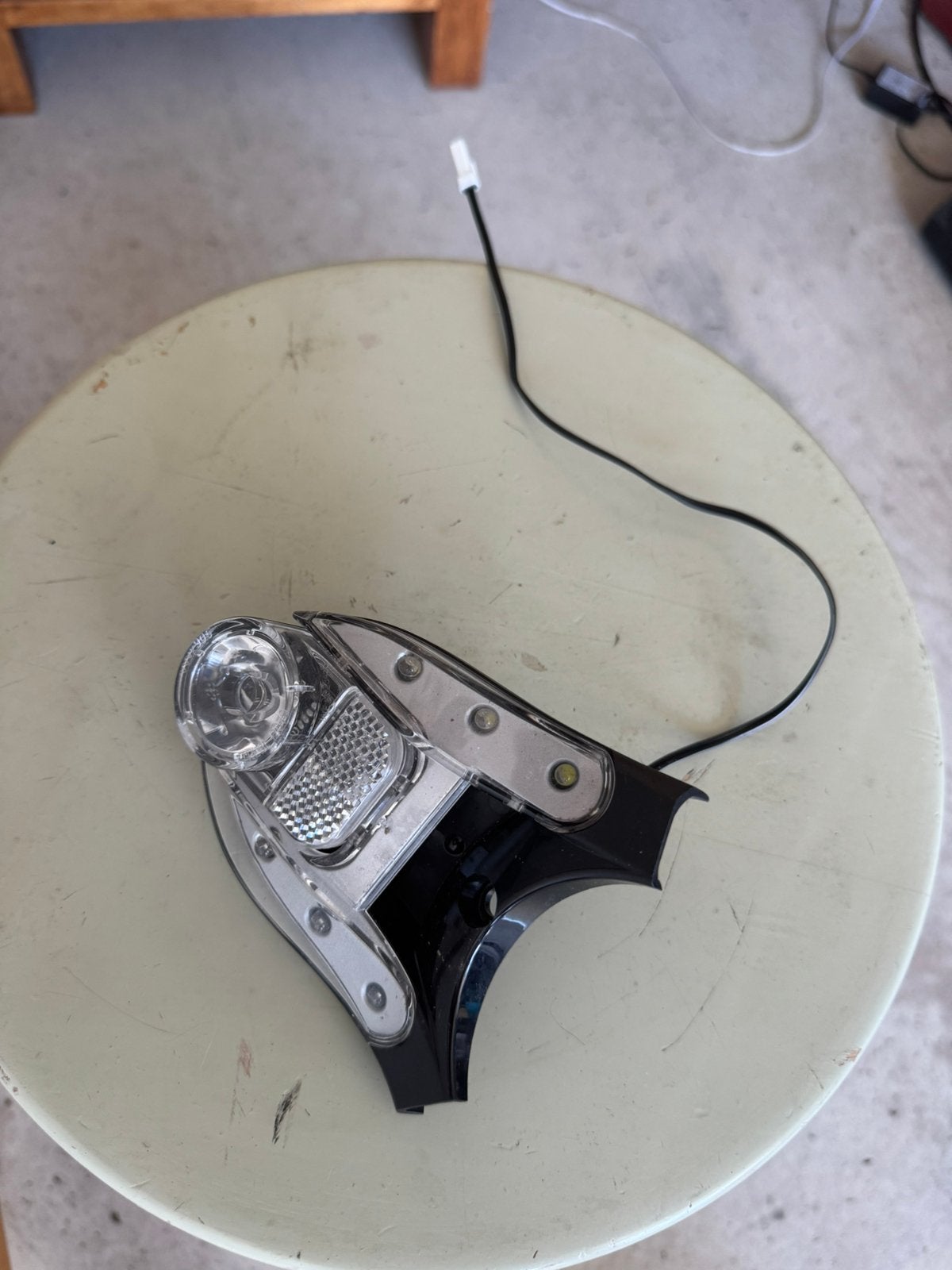 voorlicht/ koplamp Sparta F8e F5e C3 C5 onderdelen accu slee, Ophalen of Verzenden, Zo goed als nieuw, Accu, Voorlicht