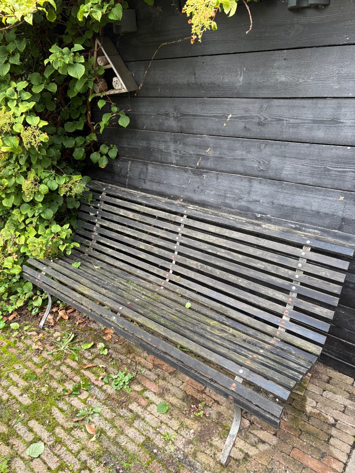 Tuinbank / lattenbank, Ophalen, Gebruikt, Hout
