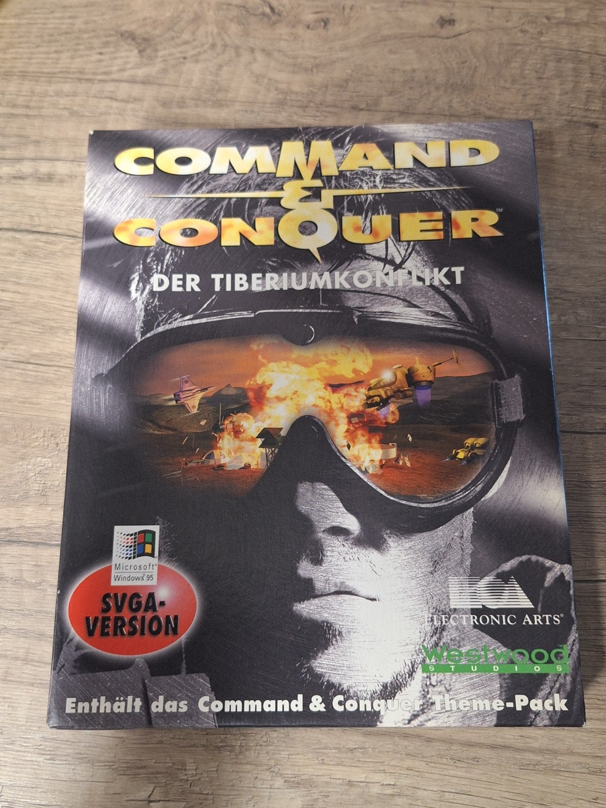 Command & Conquer 1996 PC CD-ROM big box, Gebruikt, 1 speler, Ophalen of Verzenden, Eén computer