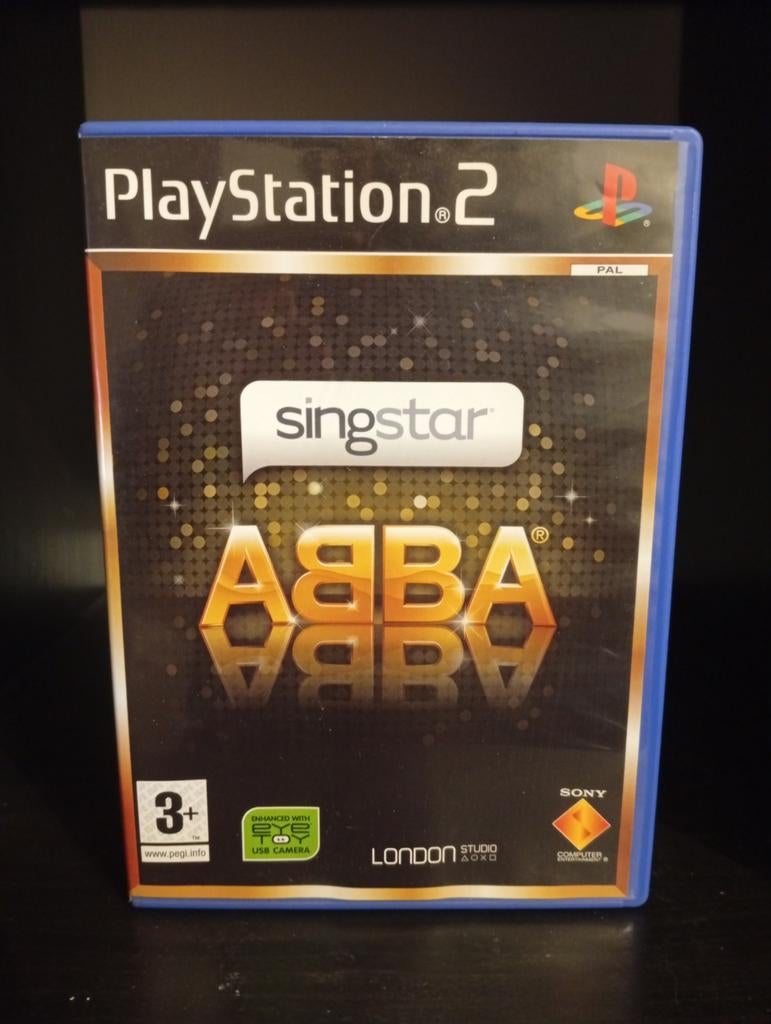 SingStar ABBA PlayStation 2, Muziek, Gebruikt, Ophalen of Verzenden, 3 spelers of meer
