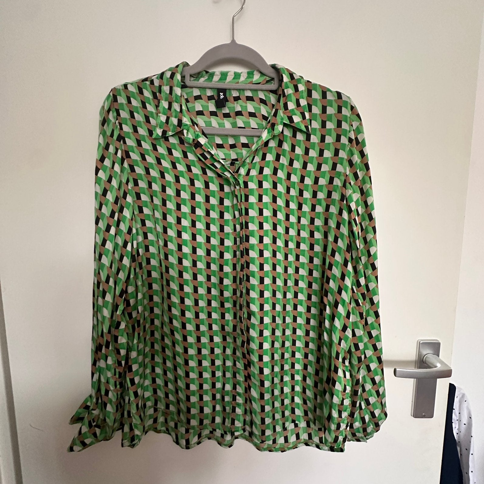 Overhemd, Kleding | Dames, Blouses en Tunieken, Ophalen of Verzenden, Zo goed als nieuw, Blauw
